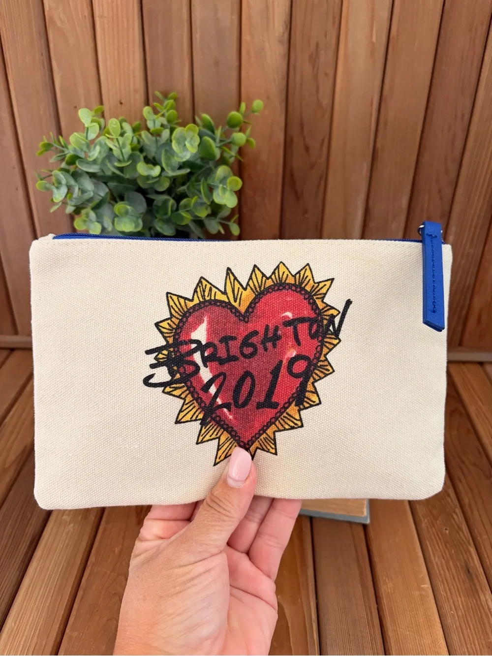 Brighton canvas cosmetic
